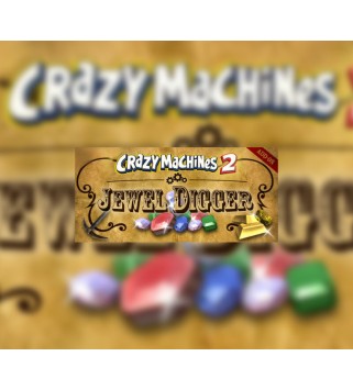 Crazy Machines 2 - Jewel Digger DLC Steam Key GLOBAL